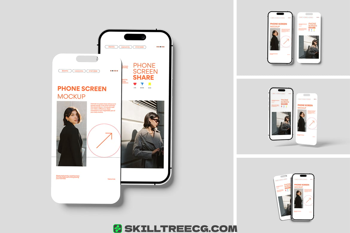 Phone Screen Mockup（032172）-技能树